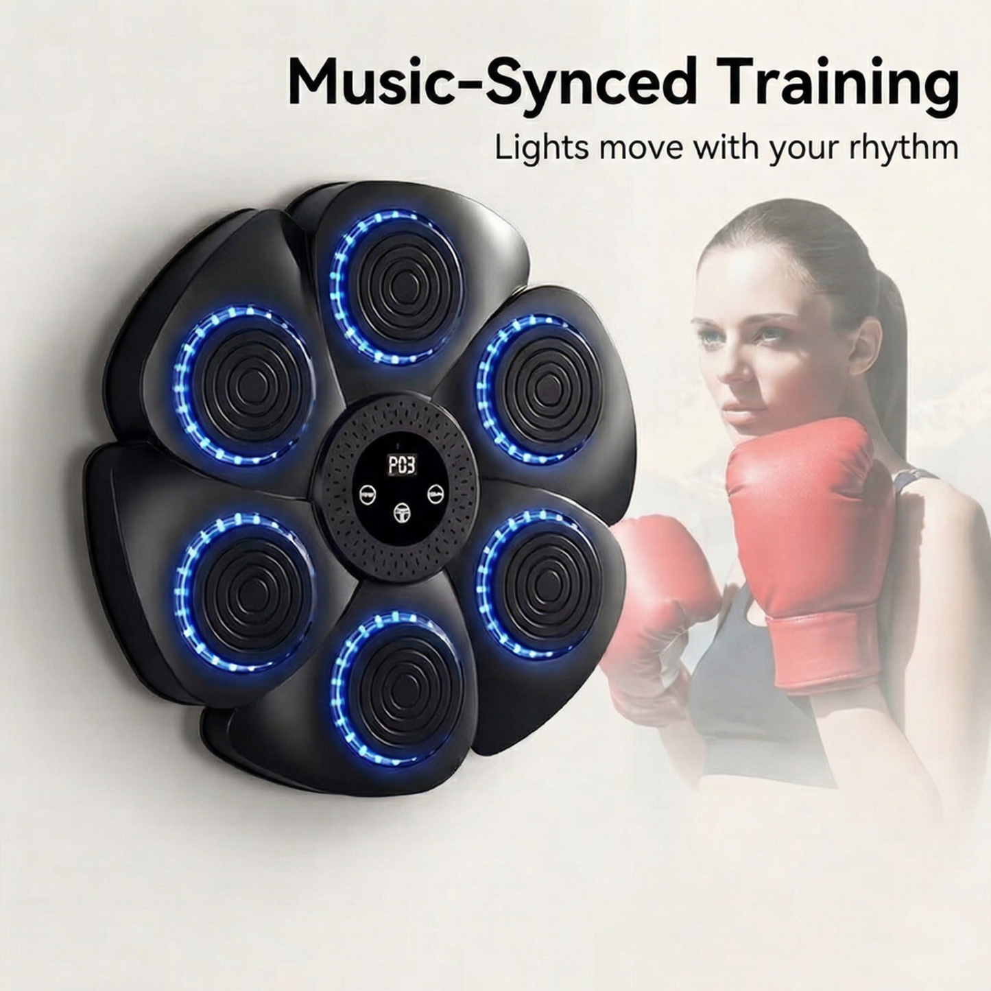 Kinetik Momentum: Smart RGB Boxing Machine